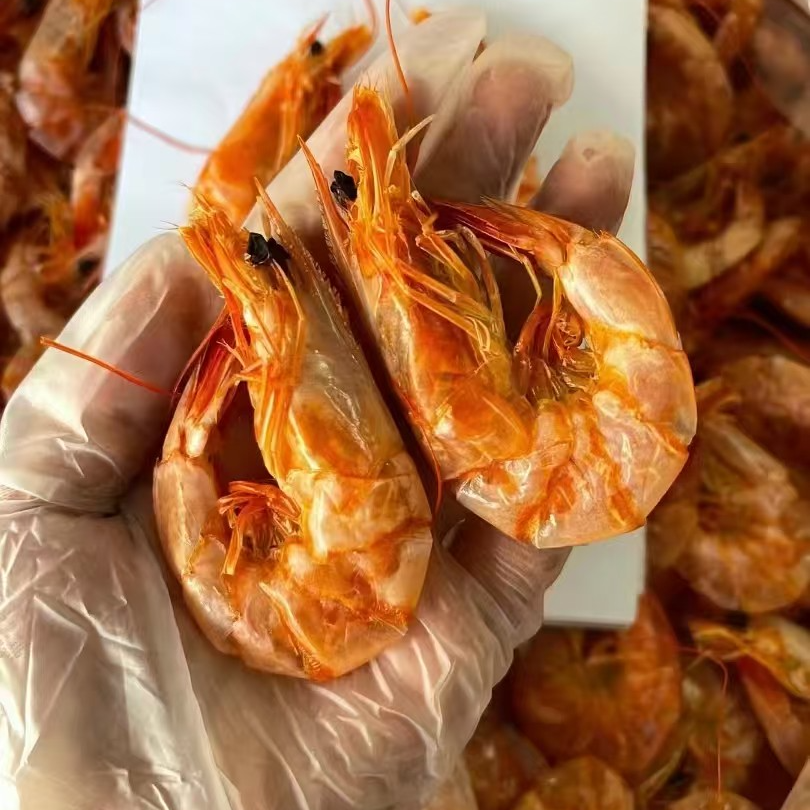 湛江天然野生白虾干渔民自晒虾干淡口无添加