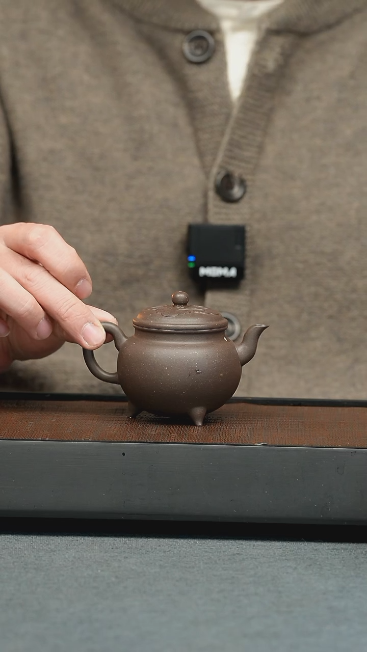 【闪购商品】紫砂茶壶五堂 大彬如意140cc