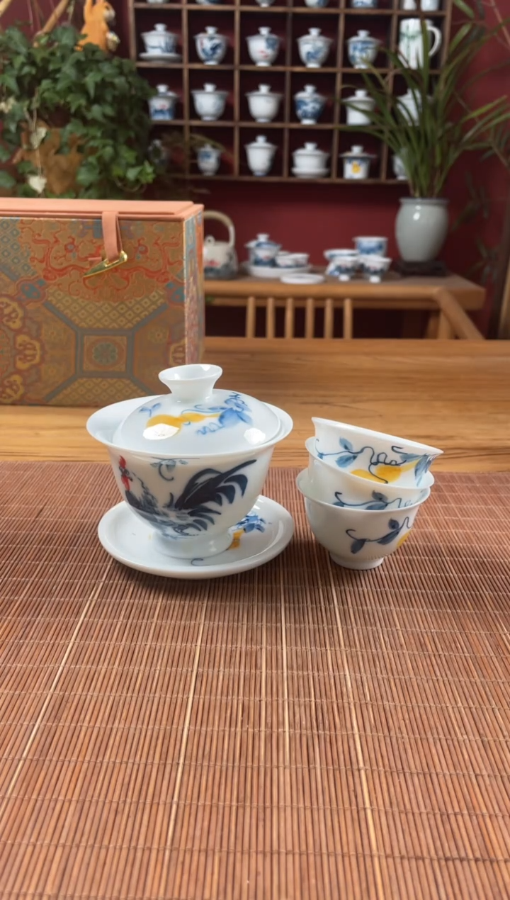 盖碗/杯群芳斋闪购链接（以闪拍图片为准）