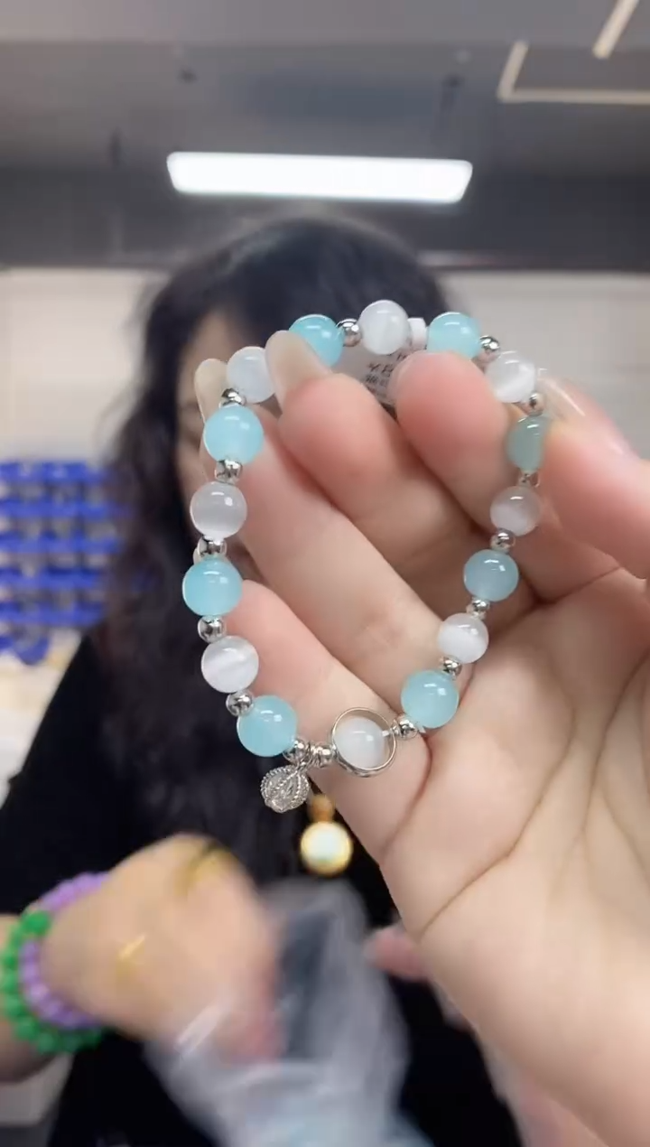 【闪购商品】手串未镶嵌水晶多样性发其一颜色微差