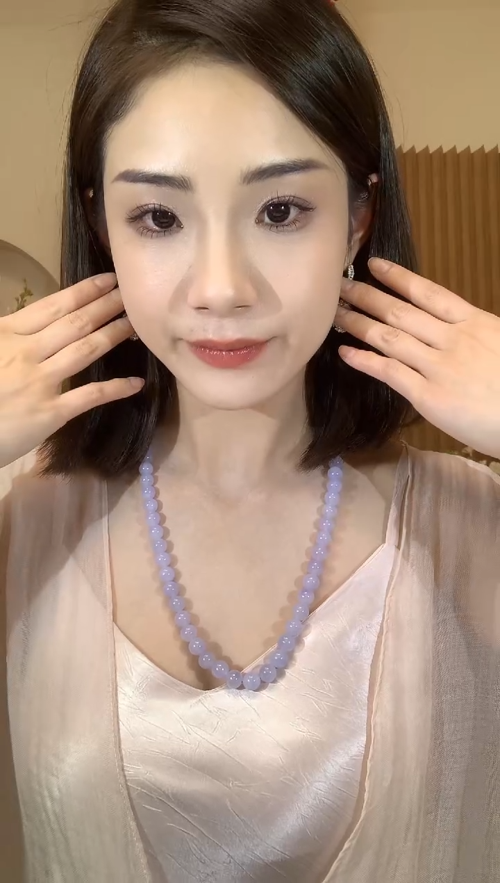 项链未镶嵌翡翠?***iS65  紫货有一定色差