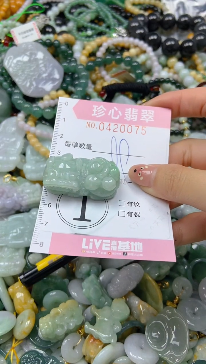 颈饰未镶嵌翡翠闪购0420075