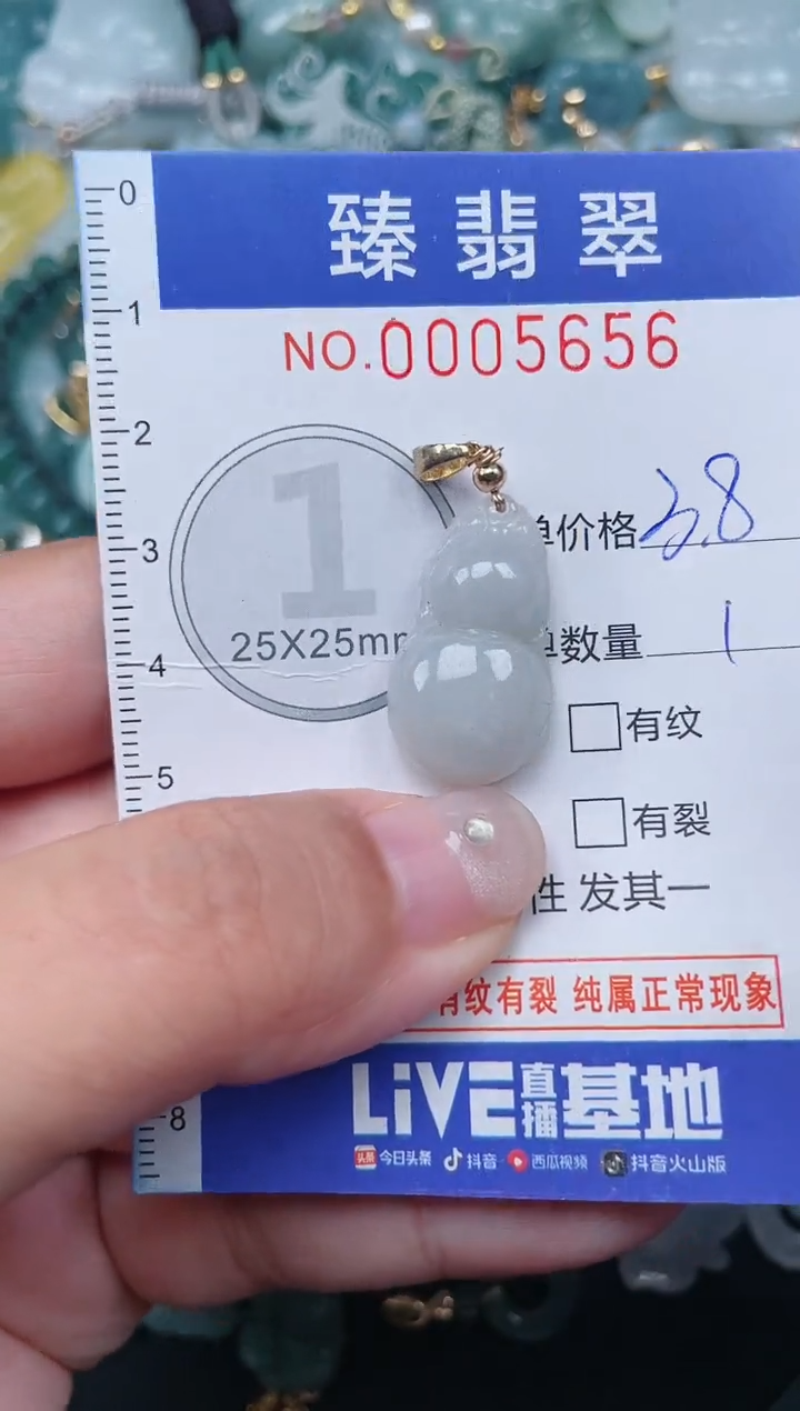 颈饰未镶嵌翡翠.0005656