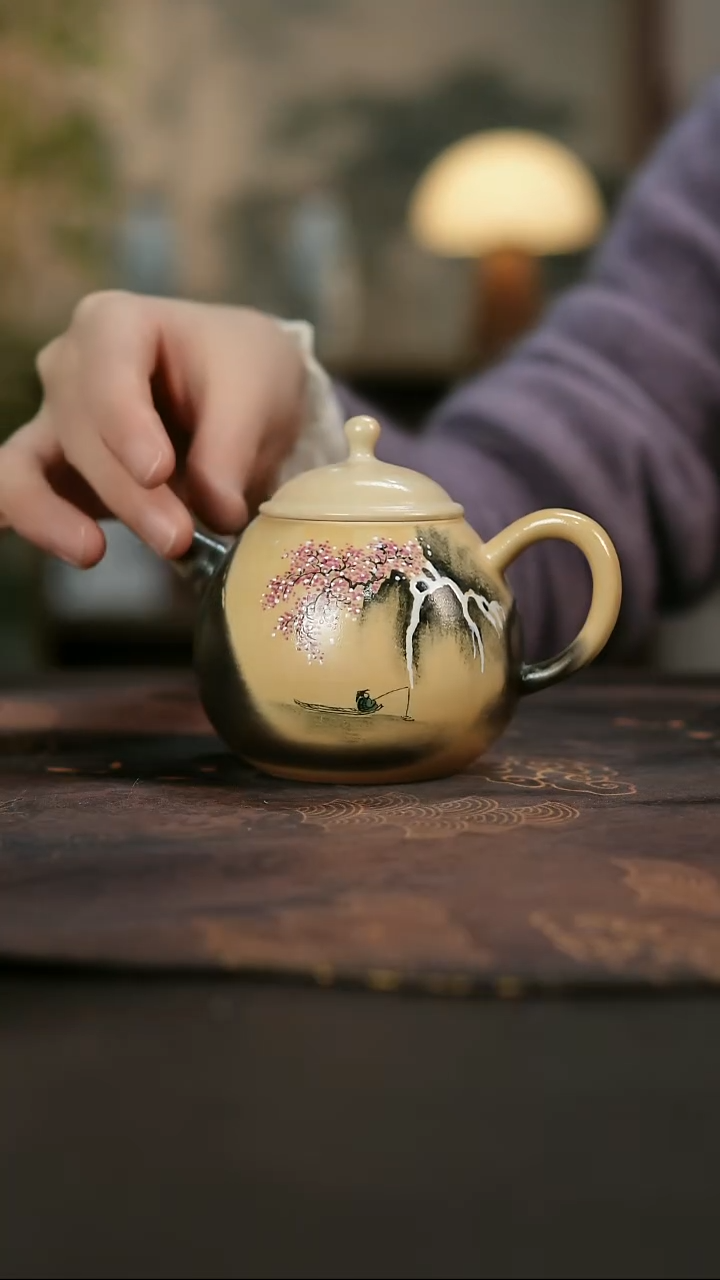 景德镇陶瓷杯碗柴烧多人