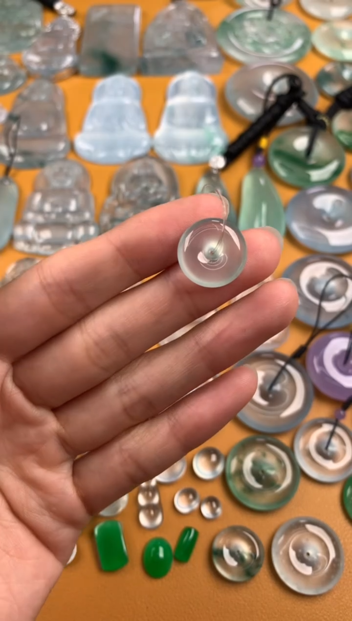 颈饰未镶嵌翡翠15-4.6