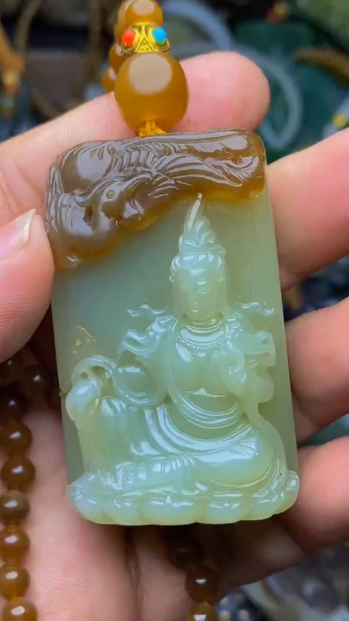 未镶嵌和田玉挂件1