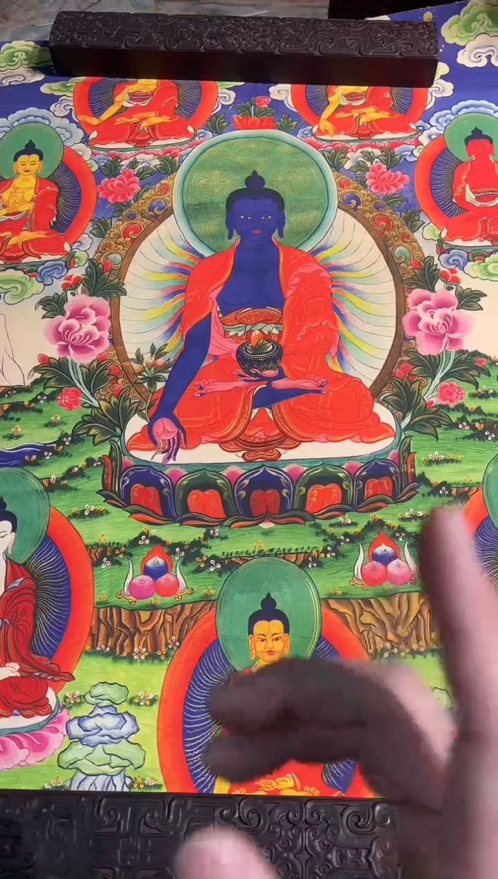 卷轴画天天的唐卡tk160