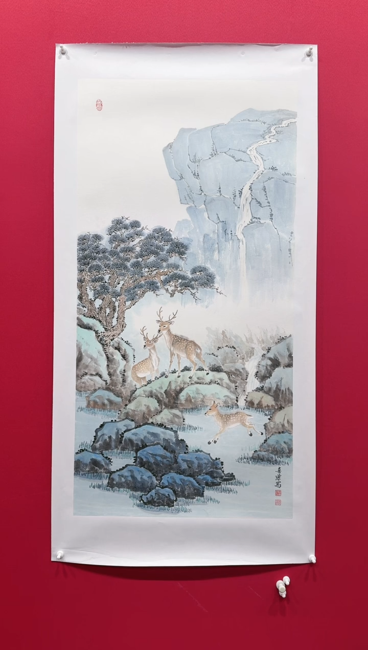 【闪购商品】国画赵喜萍62*124.........