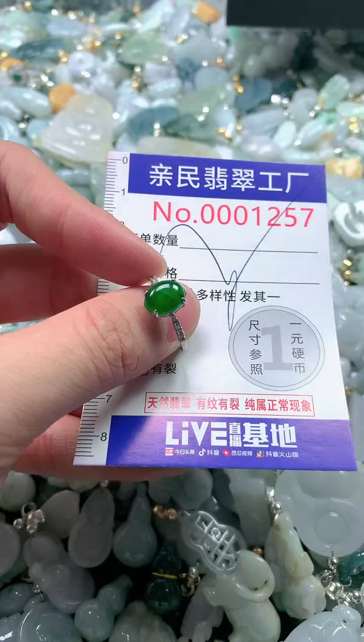 【闪购商品】翡翠吊坠(不含链)未镶嵌1257