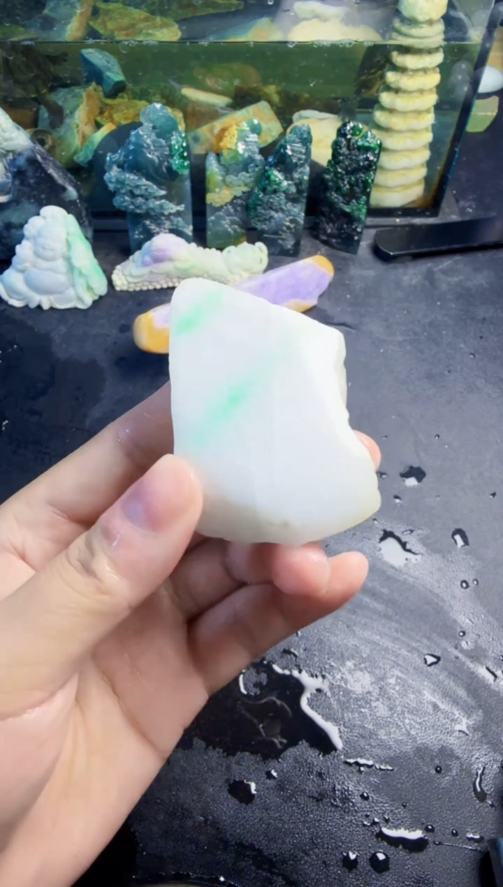 散珠翡翠天然翡翠069