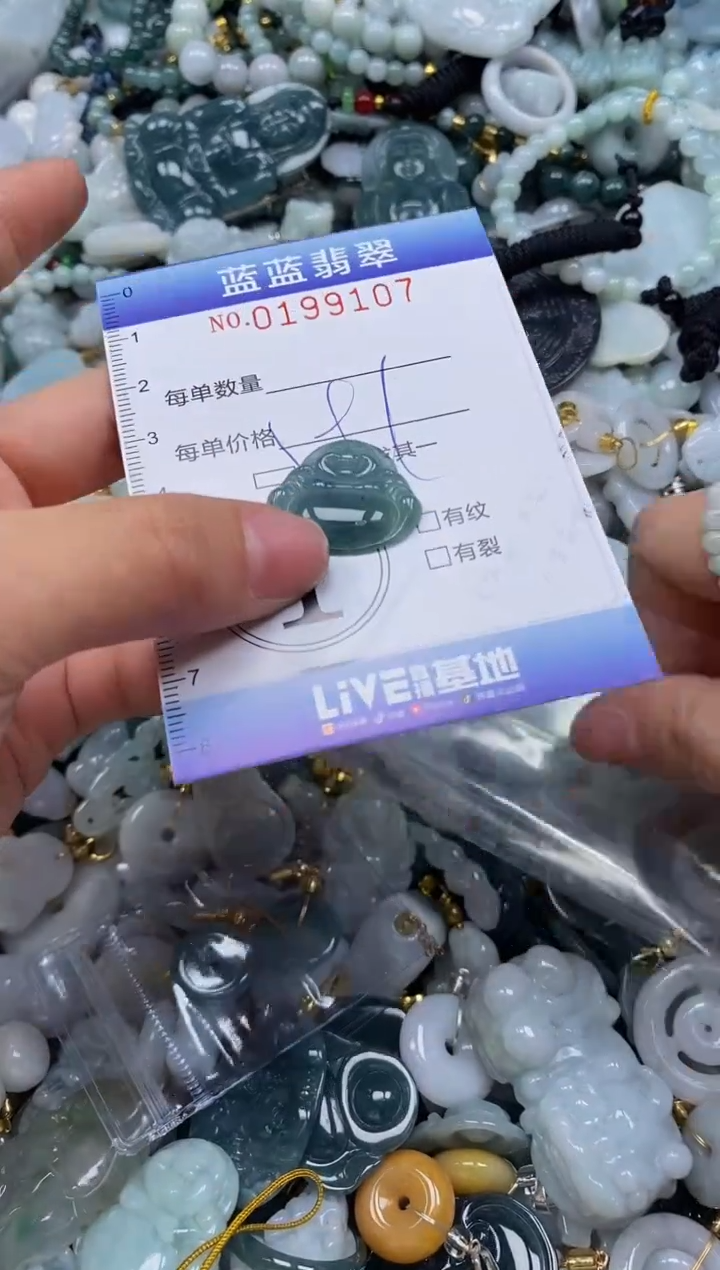 翡翠未镶嵌颈饰闪购0199107