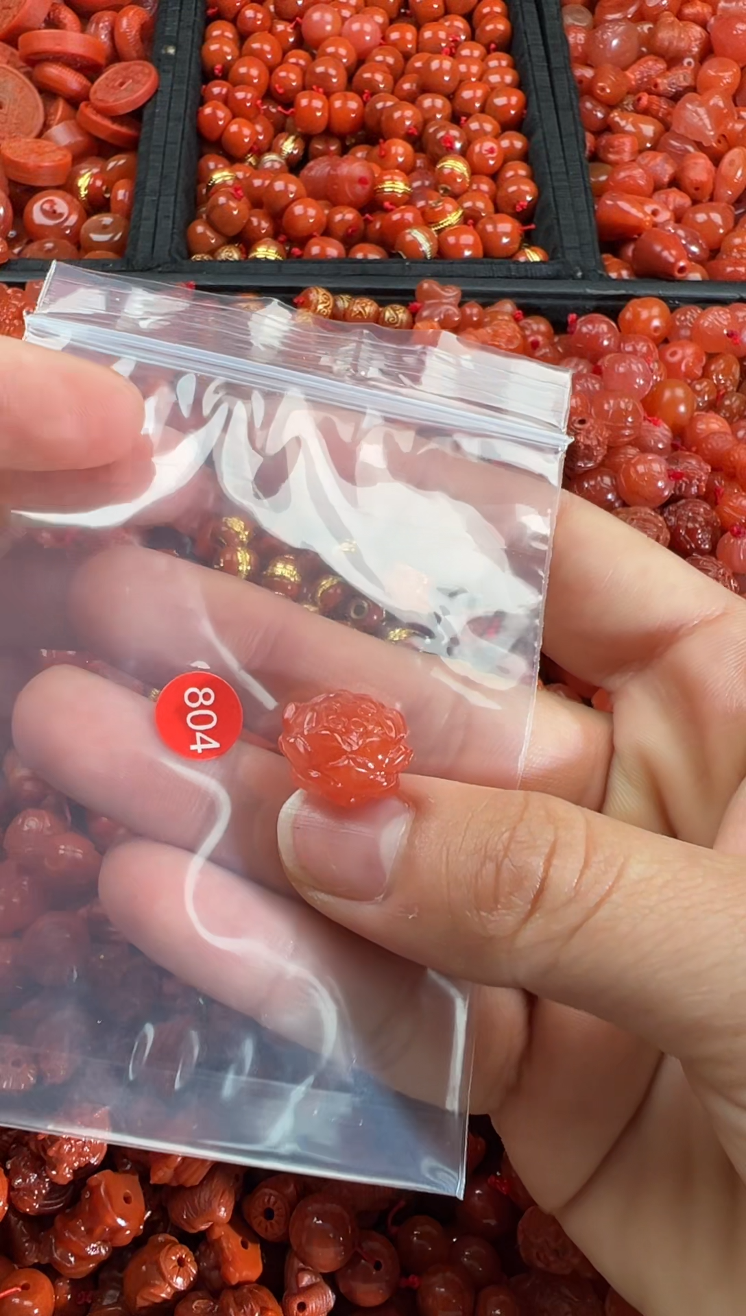 【闪购商品】南红玛瑙颈饰未镶嵌1