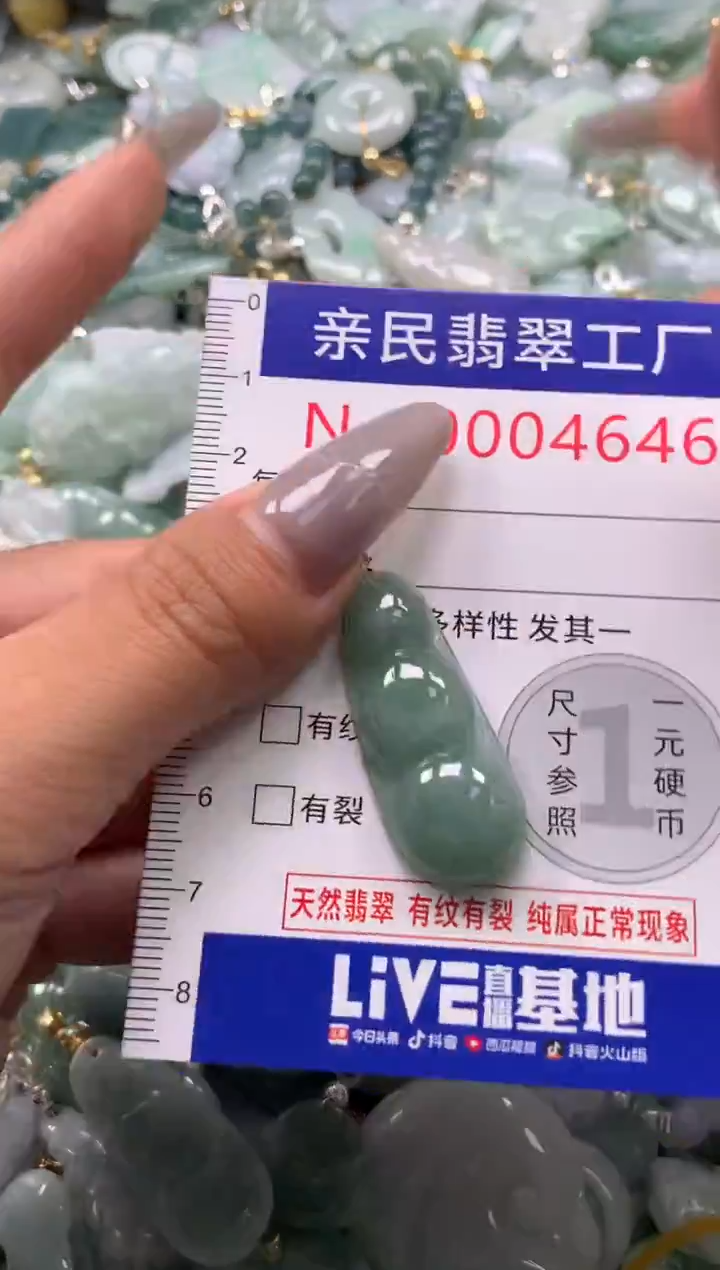 颈饰未镶嵌翡翠4646