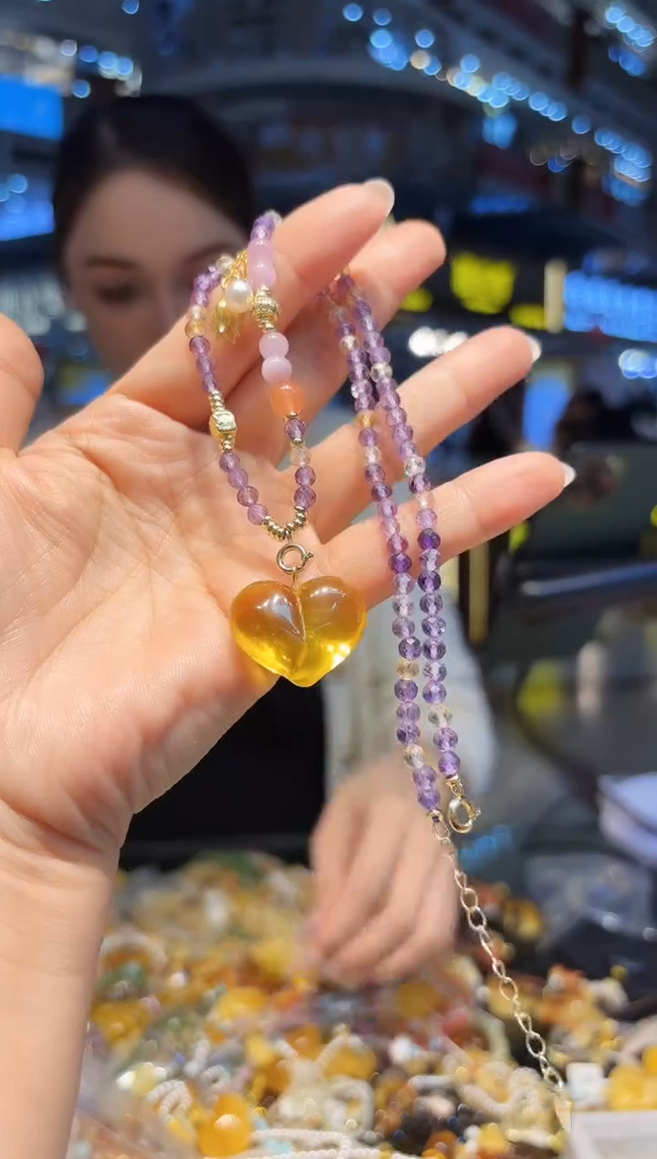 琥珀项链未镶嵌【多样性发一】