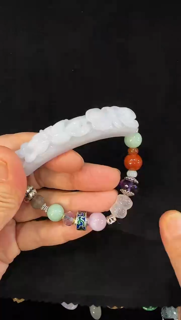 颈饰未镶嵌翡翠国风