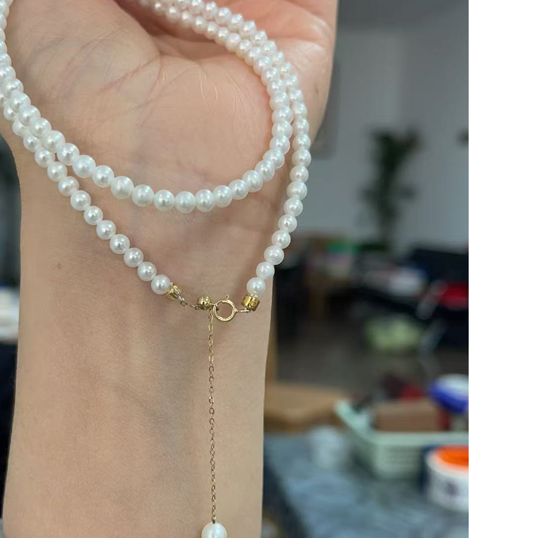 【丹芝专属】48/08珍珠小米珠气质时尚强光