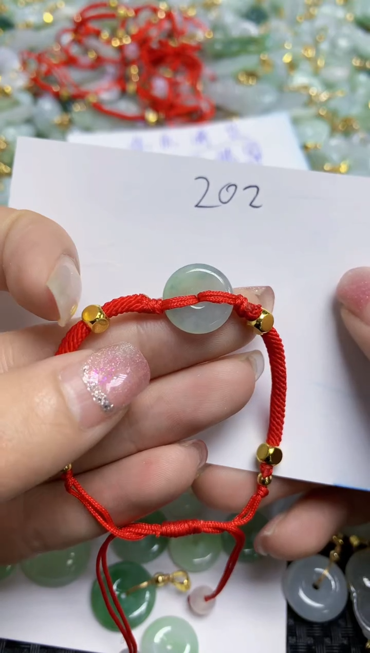 【闪购商品】翡翠颈饰未镶嵌  天然A货翡翠