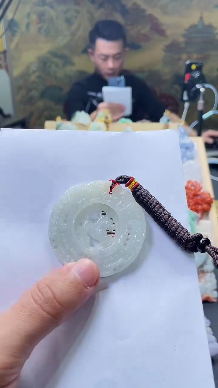 颈饰未镶嵌翡翠金澜翡翠12.01