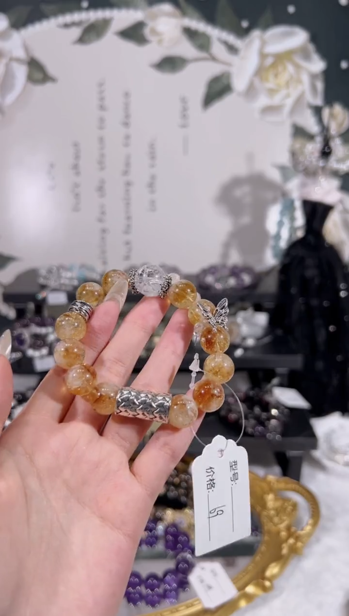 【闪购商品】水晶手链未镶嵌天然水晶默认微瑕 多样性发货发其一