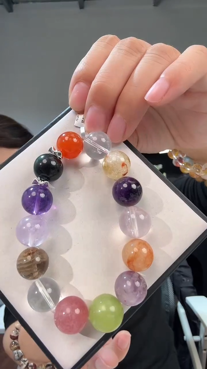 未镶嵌手链水晶优6968 约13mm