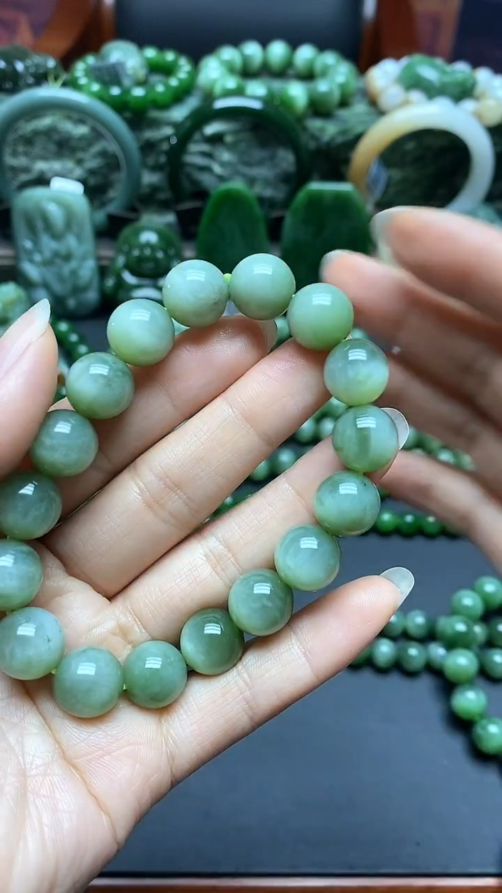 【闪购商品】和田玉手串未镶嵌11