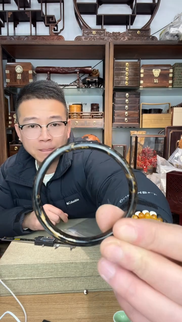 乌木类书架783小六57手镯