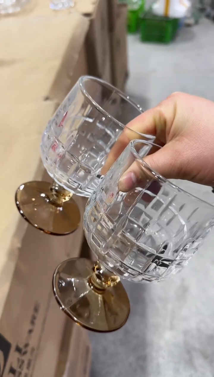 【闪购商品】水晶玻璃无盖款青苹果闪购价*6