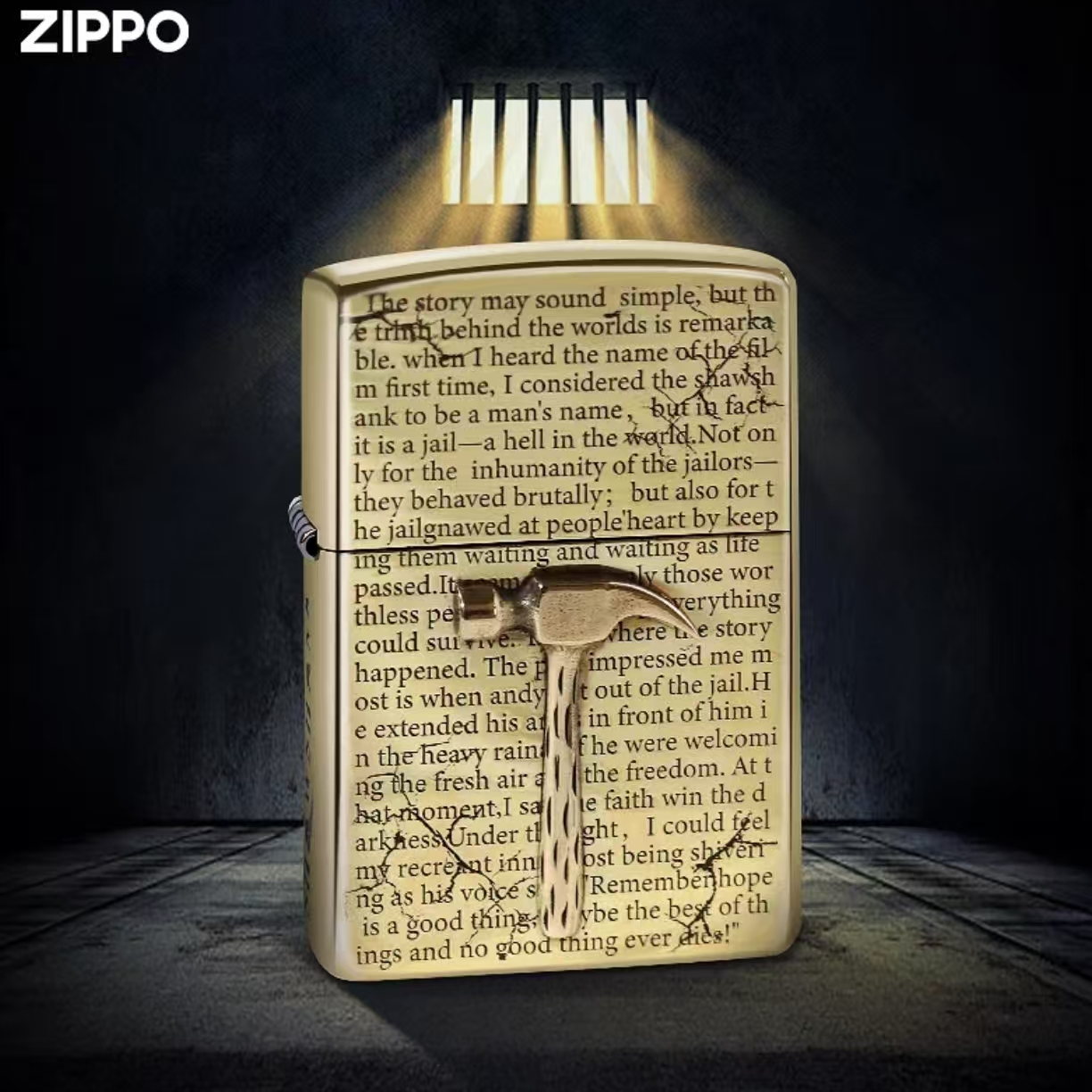 ZIPPO/之宝ZIPPO 肖申克的救赎 防风煤油打火机黄铜材质