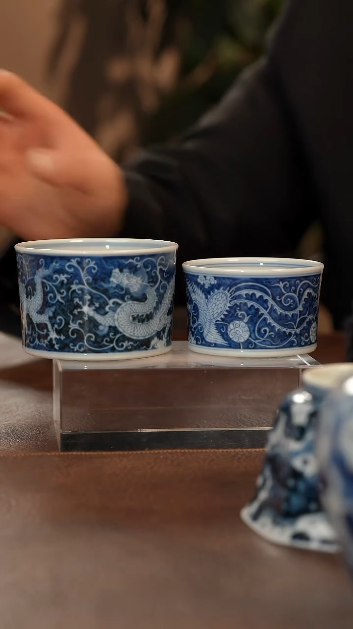 【闪购商品】瓷片青花瓷茶具斌芬陶瓷80