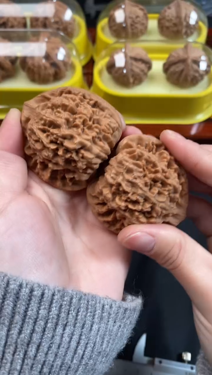 把件文玩核桃官帽47尺F062