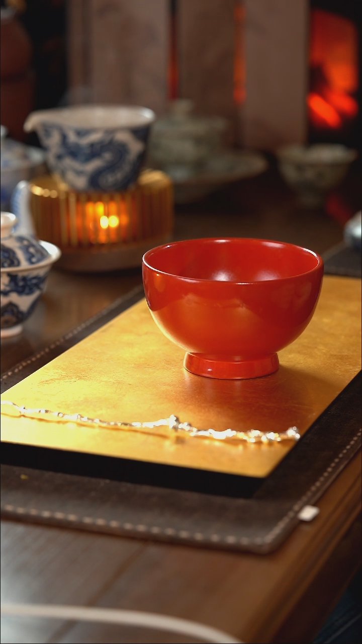 【闪购商品】[刷刷专属]木漆全红小碗