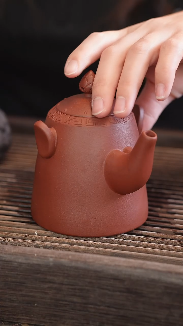 茶壶紫砂大象壶280cc