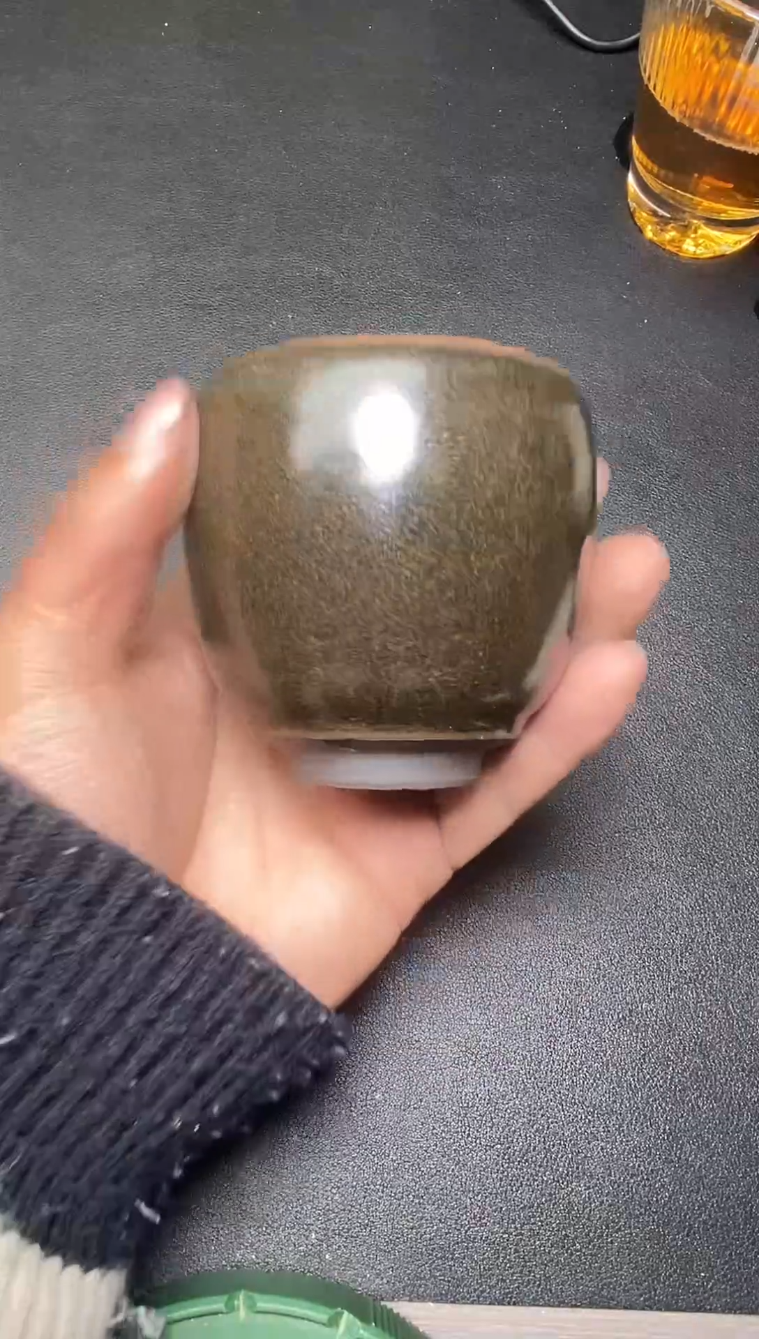 茶盏建窑建盏茶器主人杯110