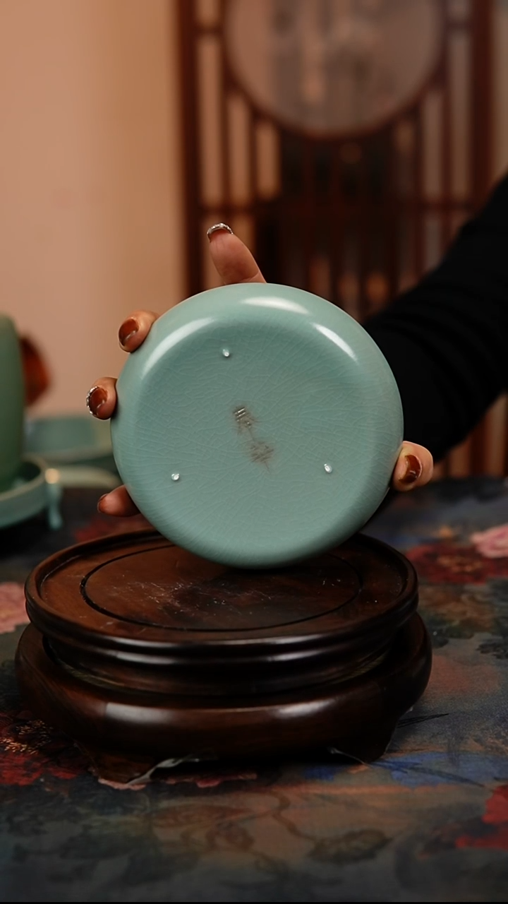 瓷片原产地原矿釉汝瓷