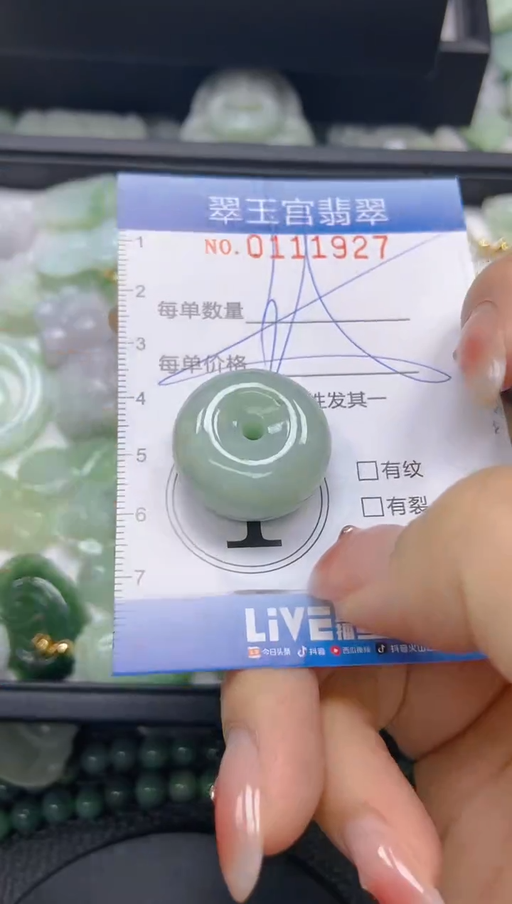 翡翠未镶嵌颈饰闪购0111927