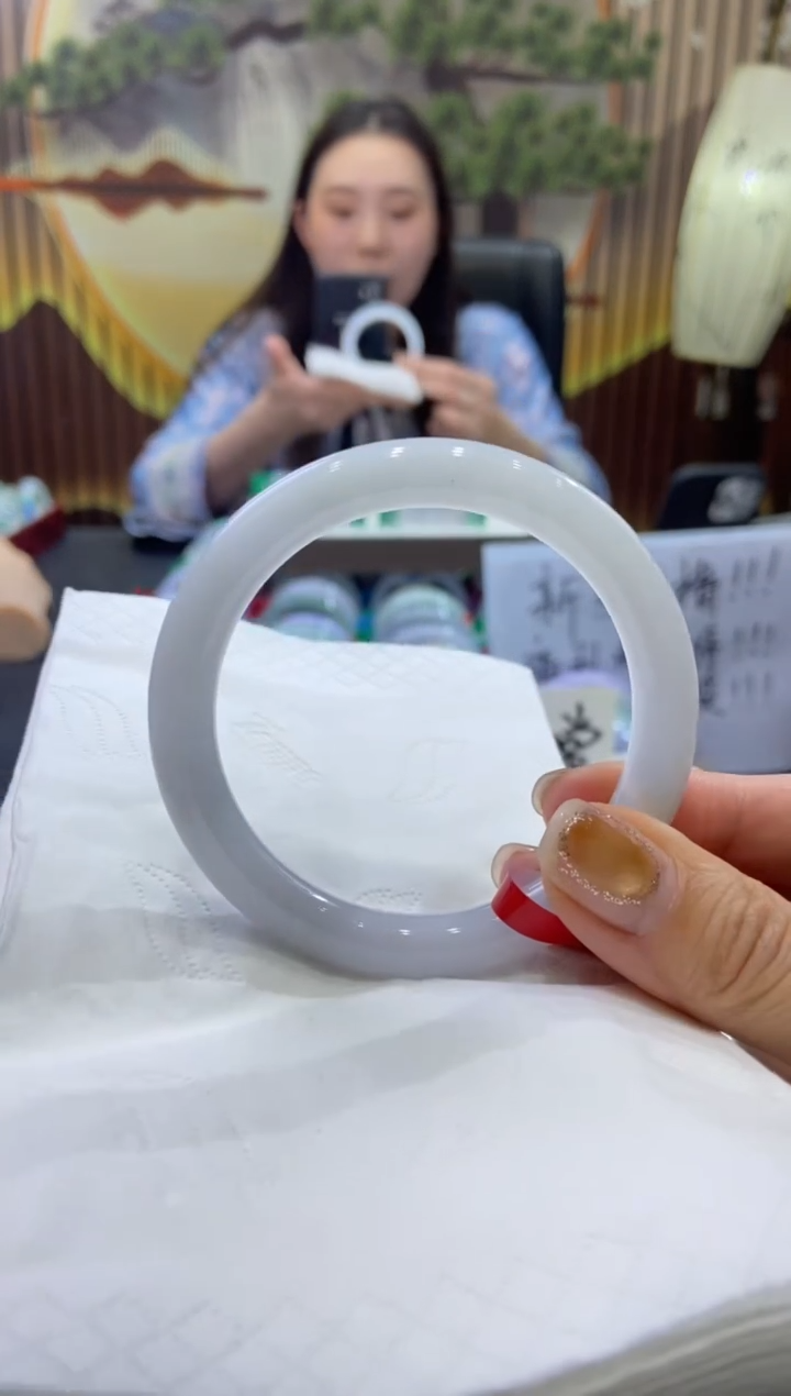 未镶嵌手镯翡翠0006828