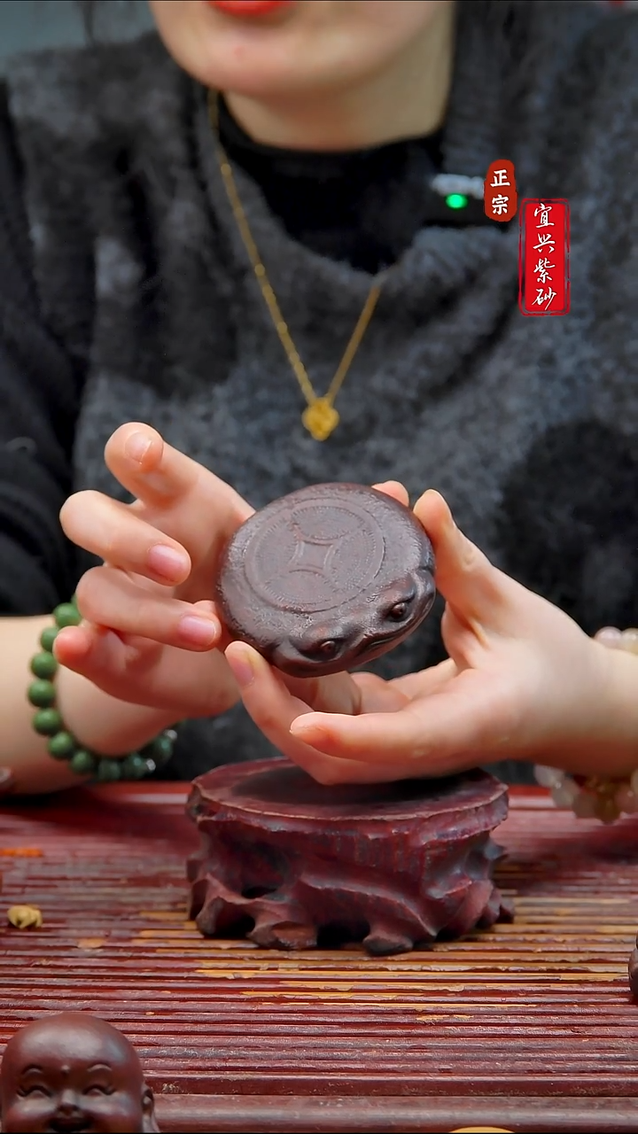 紫砂茶宠宜兴紫砂茶宠摆件