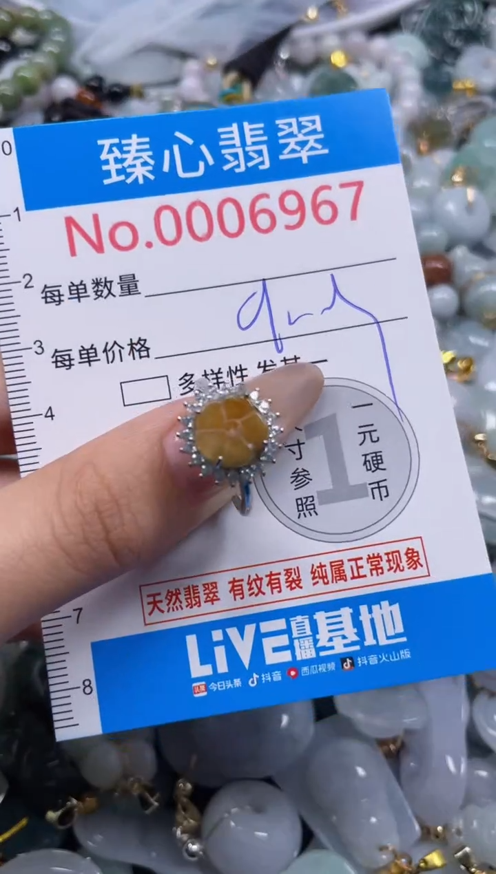 颈饰未镶嵌翡翠6967