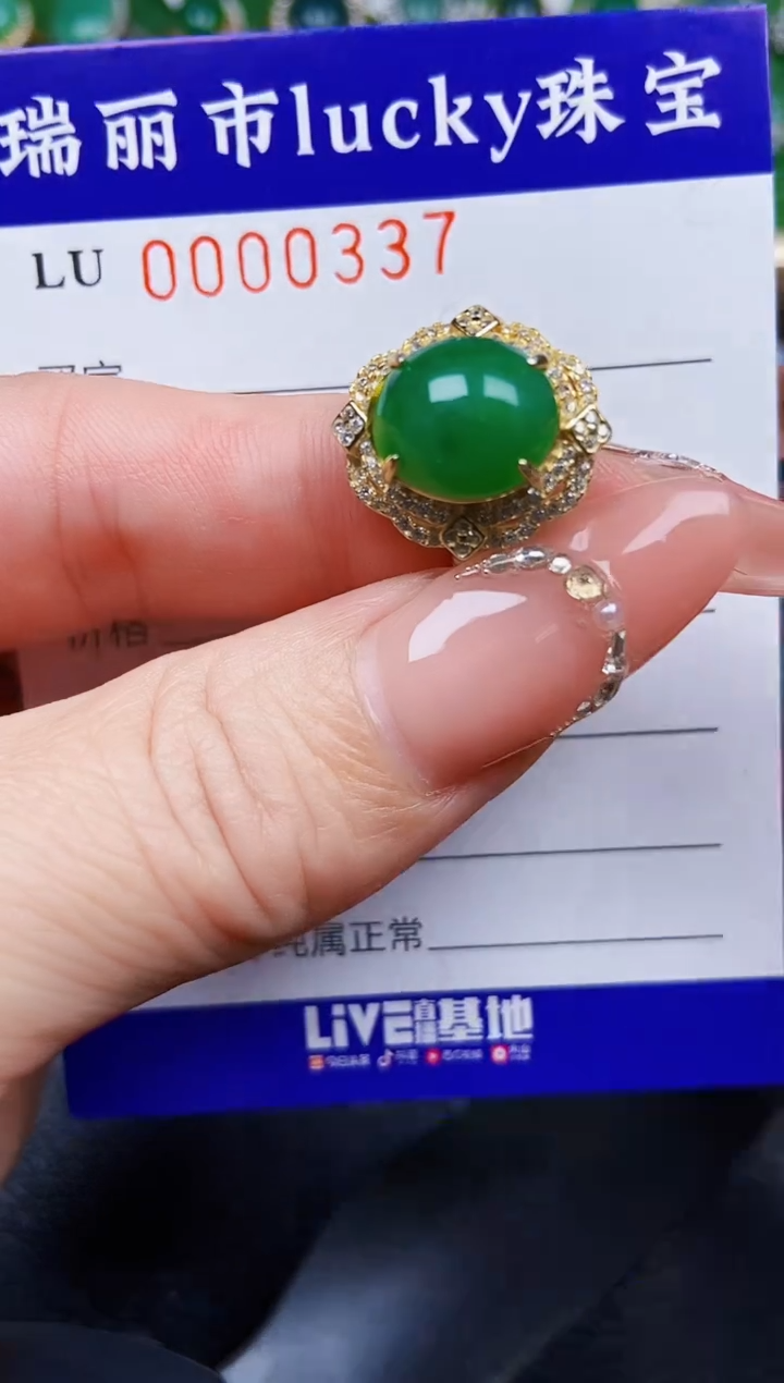 【闪购商品】翡翠颈饰银S925镶嵌0337