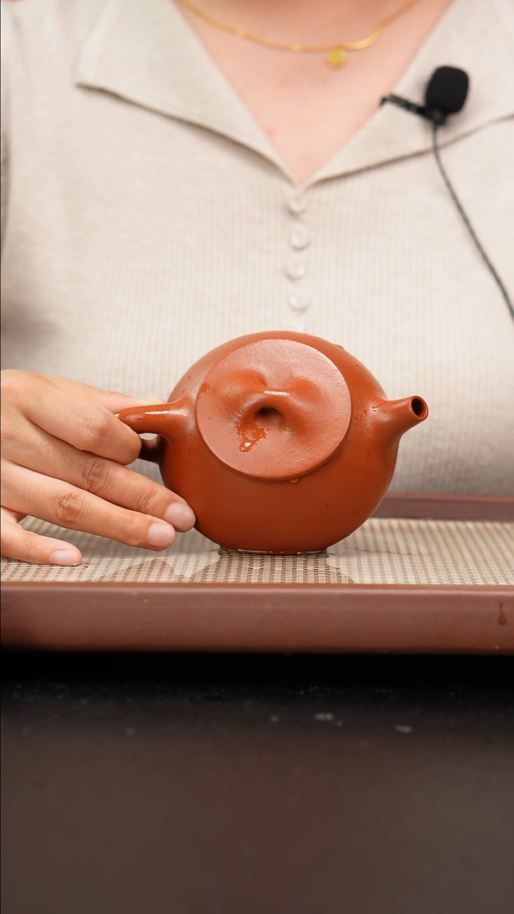 【闪购商品】紫砂茶壶朱泥景舟