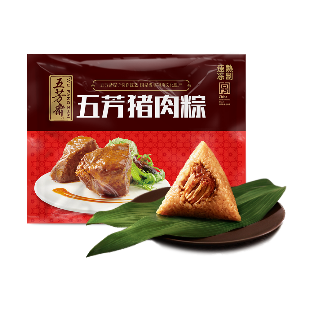  五芳斋猪肉粽500g