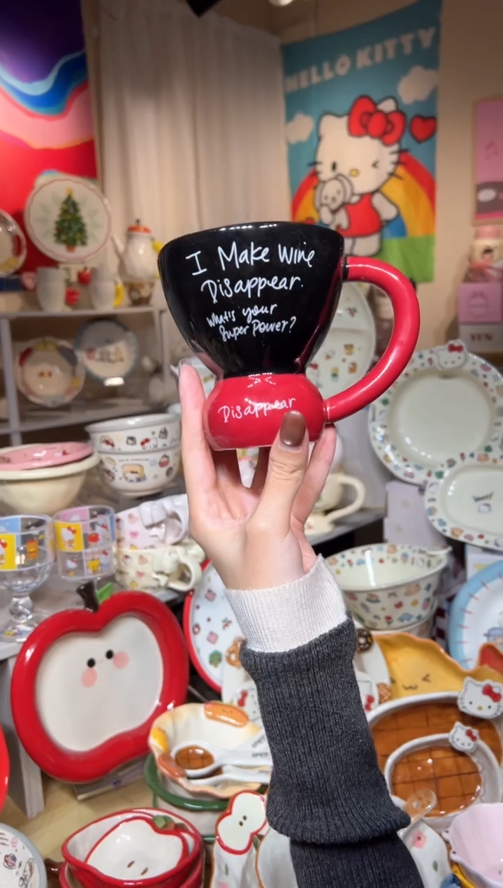 瓷可爱餐具发图片款