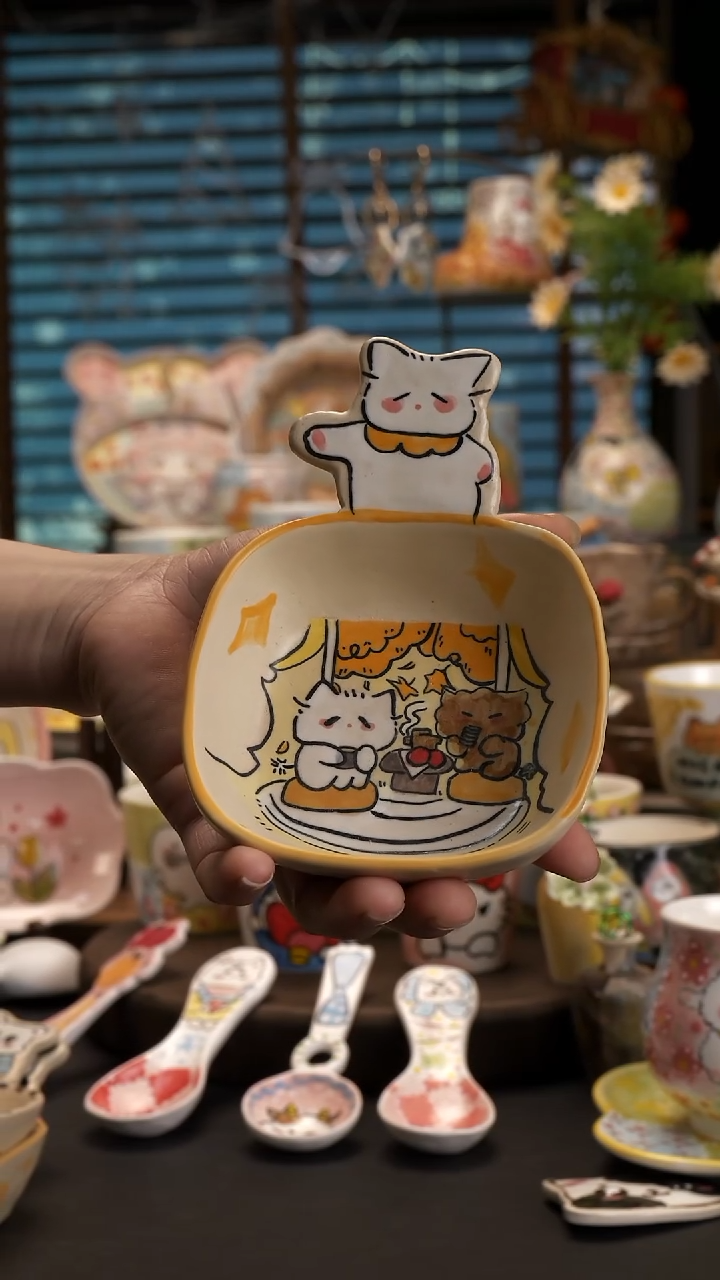 【闪购商品】【原创设计】景德镇手绘陶瓷