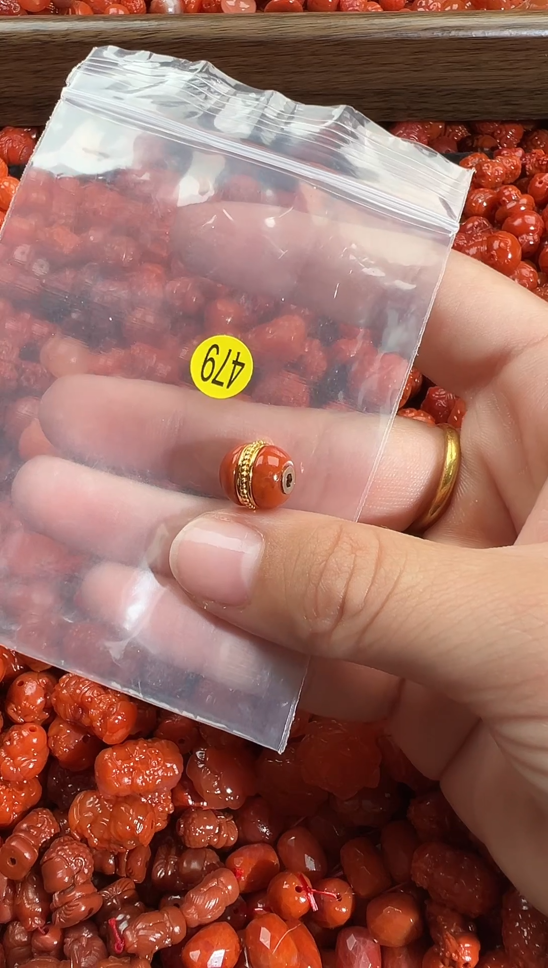 颈饰未镶嵌南红玛瑙1