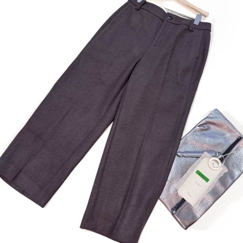 我是秋冬高腰显瘦百搭休闲精致时尚显瘦松紧腰加厚萝卜裤