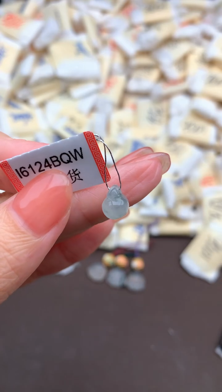 【闪购商品】翡翠挂件银S925镶嵌一15