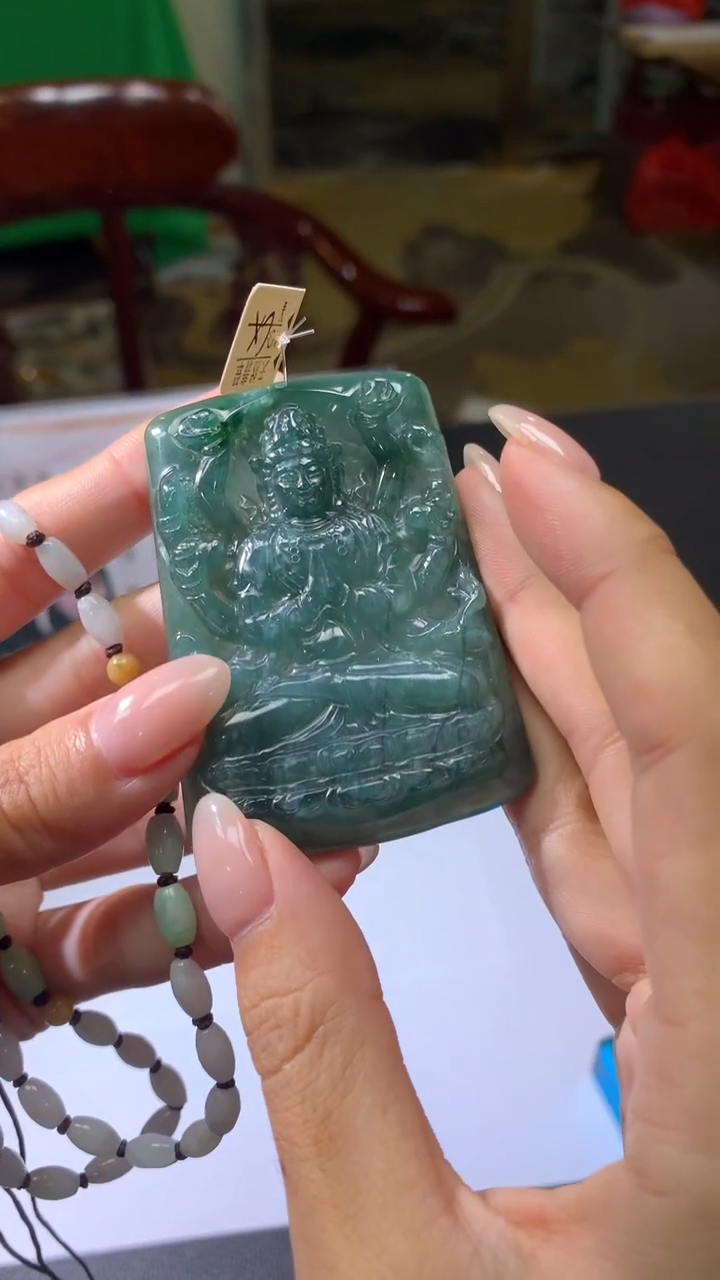 【闪购商品】定制翡翠未镶嵌不退不换CMH1件-A