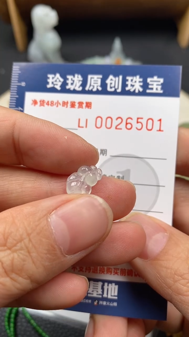【闪购商品】翡翠颈饰未镶嵌翡翠净货26501