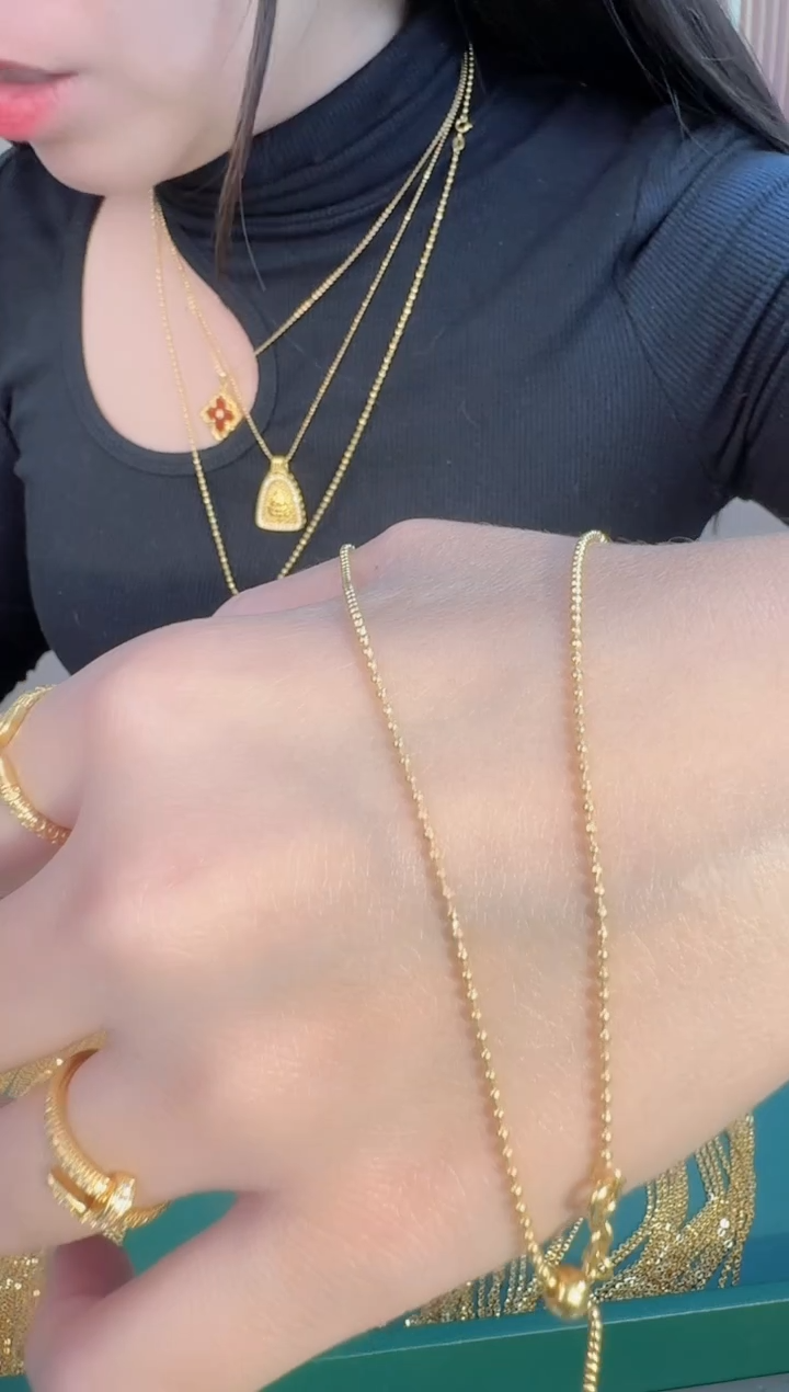 45长爱心抽拉切面珠 2.97（附带礼盒包装）