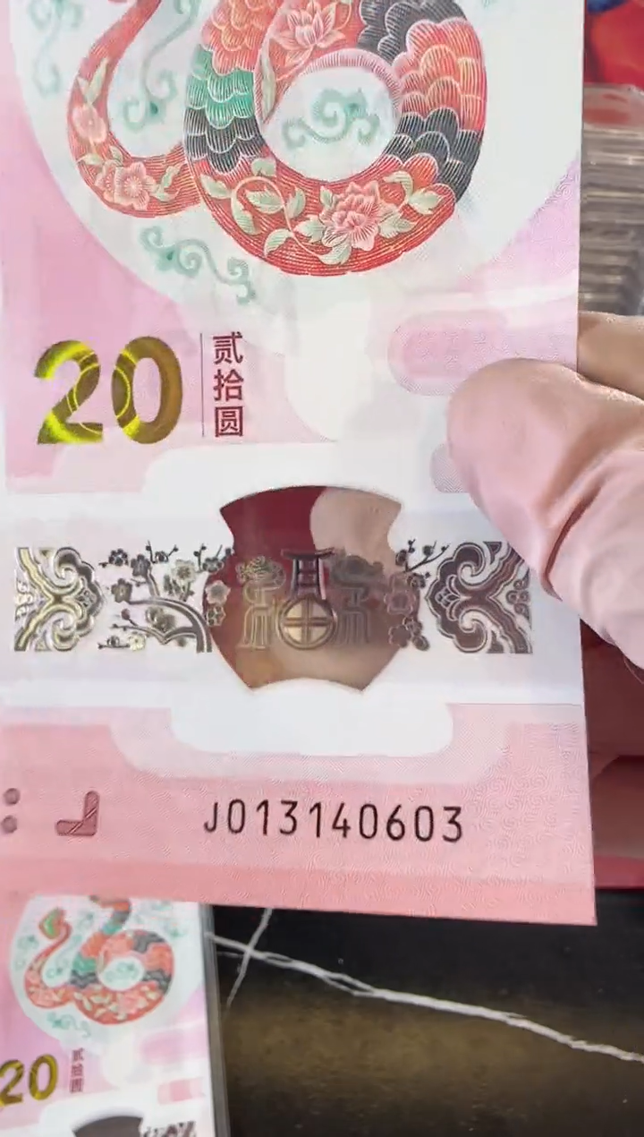 【闪购商品】塑料2024龙钞单张裸啊啊啊啊啊